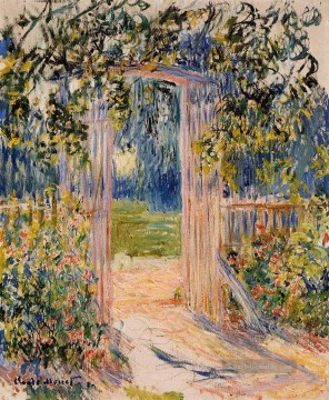  Garten Kunst - Gartentor Claude Monet